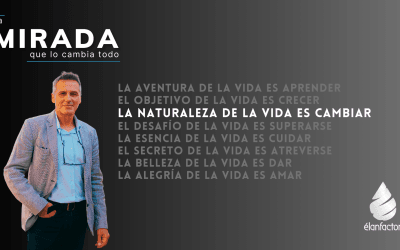 la Mirada que lo cambia todo, la naturaleza de la vida es cambiar.